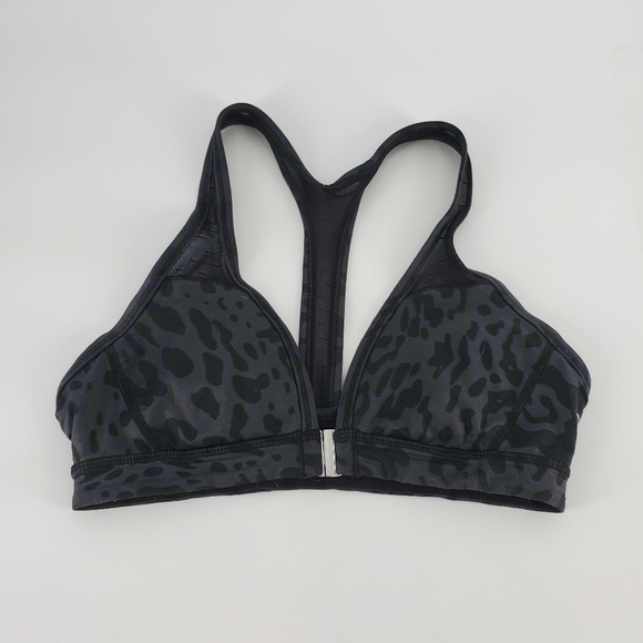 lululemon athletica Other - Lululemon Easy Breath Bra Animal Swirl Coal 4
